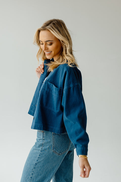 West Virginia Sanders Embroidery Canvas Twill Jacket